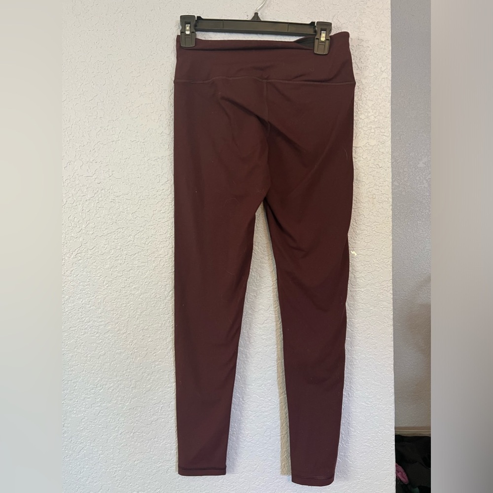 Victoria Secret | Victoria Sport | Knockout by VS | Maroon Leggings | Small - Picture 5 of 6